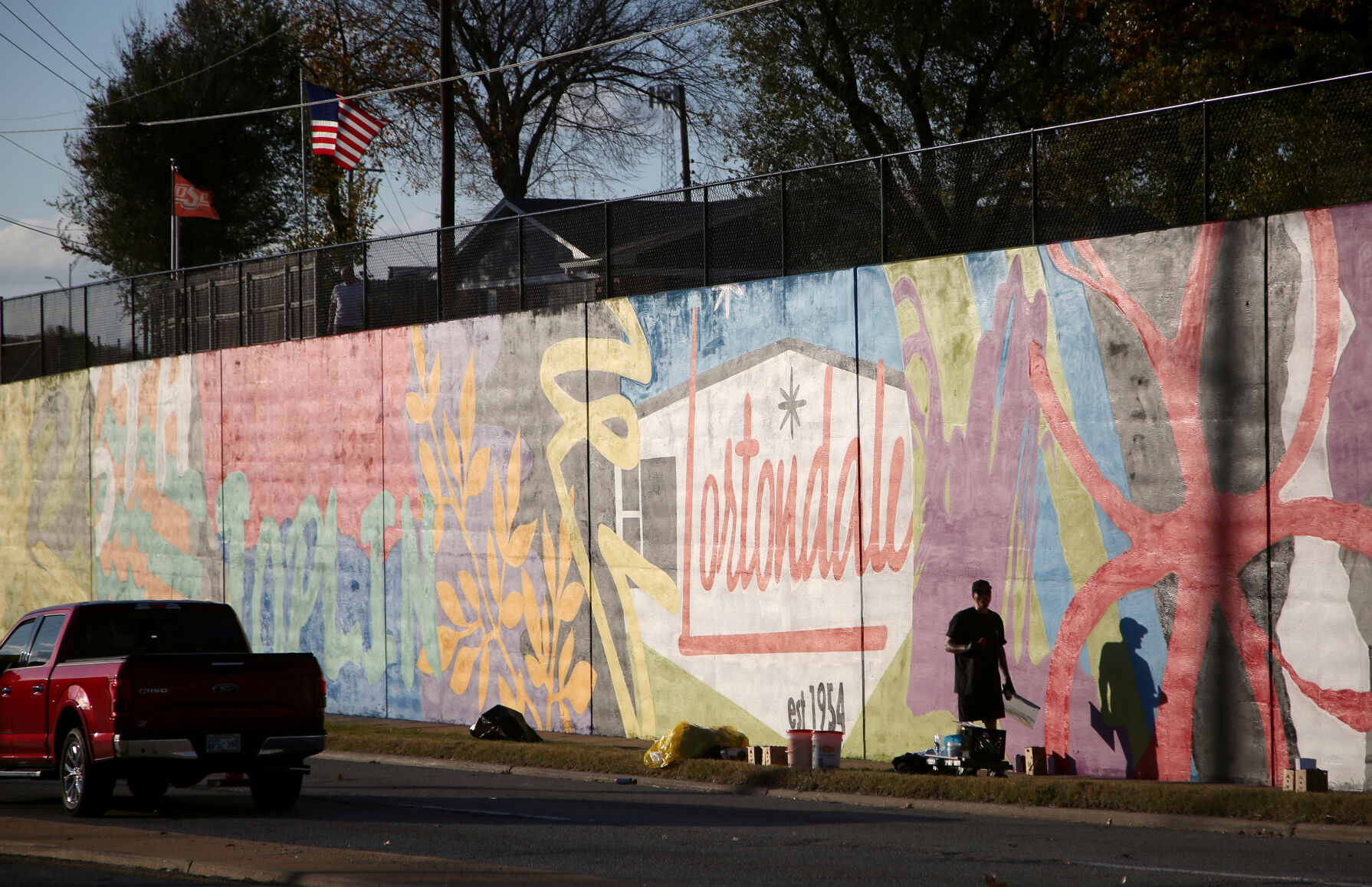 Tulsa's largest mural